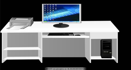 数字化时代的得力助手 计算机办公用品的矢量设计与应用